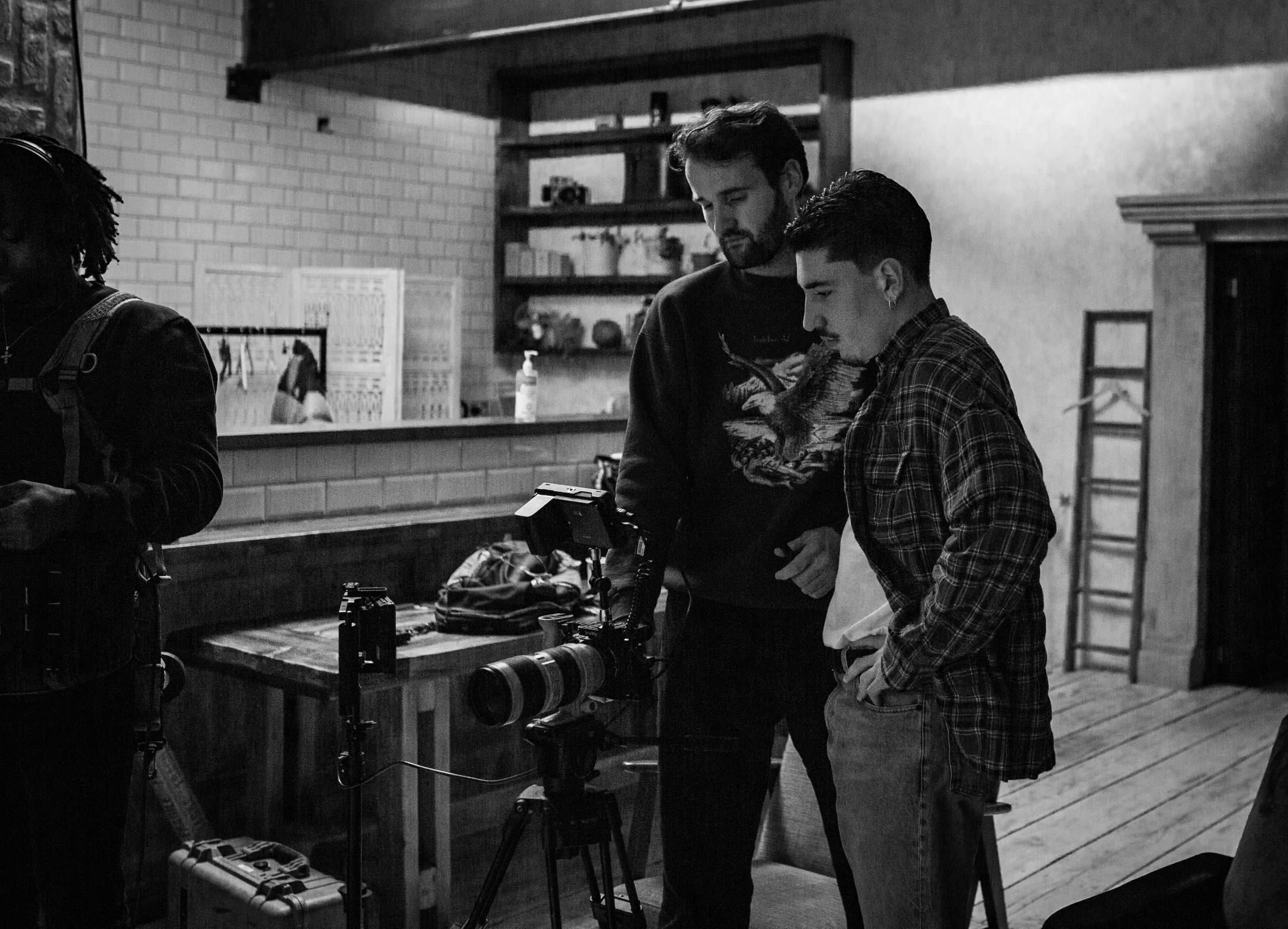 Charlie Hoare and Hector Bellerín