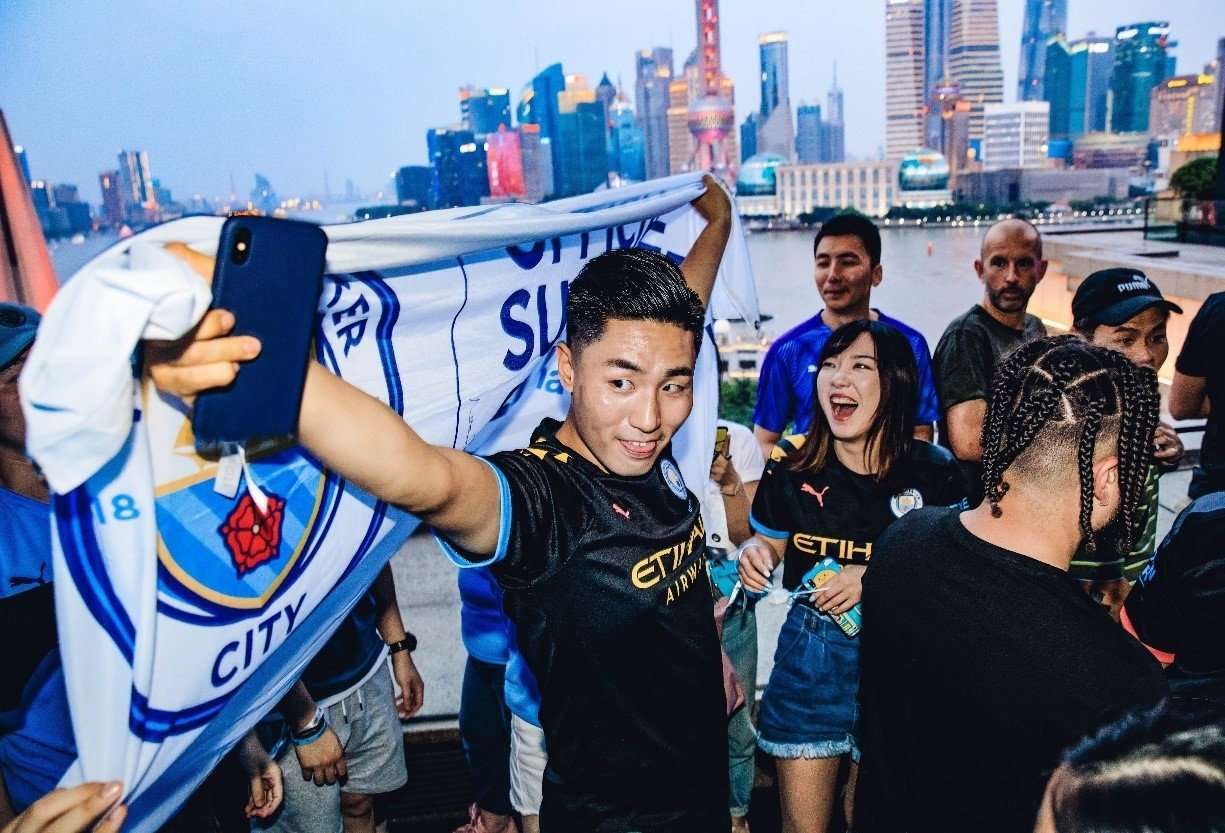 Man City China sports business